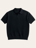 Knitted Polo Shirt